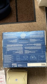 Boxed SEGA Dreamcast Console Bundle - Official Controller & Cables with Insert