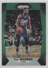 2017-18 Panini Prizm Green Prizm TJ Warren #64 02v3
