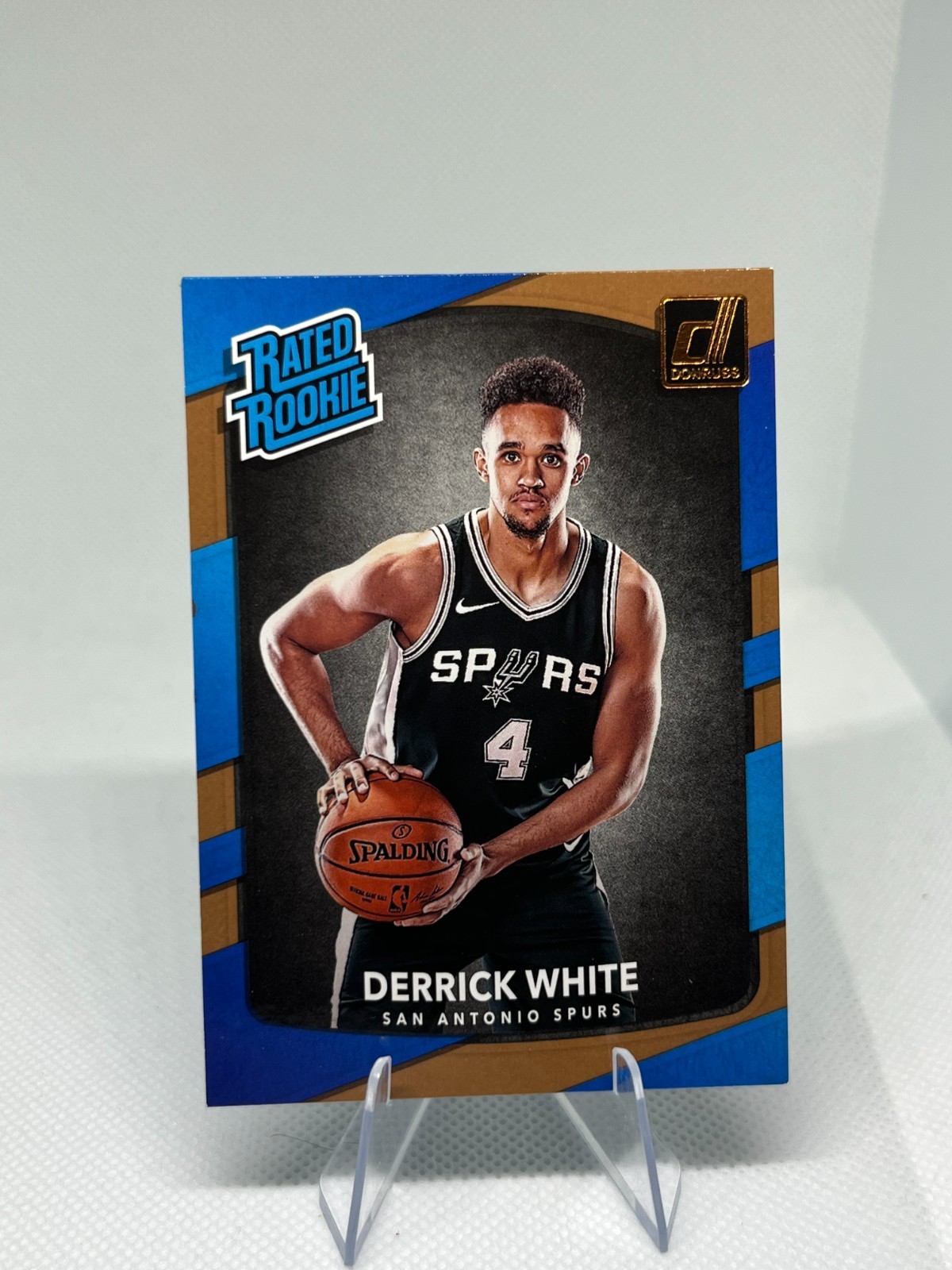 2017-18 Panini Donruss - Rated Rookies Derrick White #172 (RC)