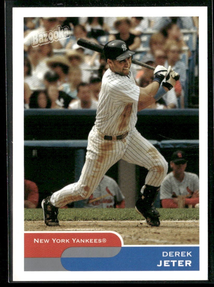 2004 Topps Bazooka Derek Jeter Card #116 Batting ~ NM-MT ~