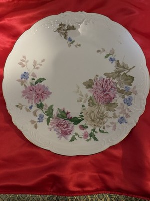 Wawel Harvest Dawn Floral Pattern, Fine China From Poland Six Dinner Plates
