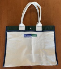 Neuberger Berman Lehman Brothers Heavy Canvas Nylon Lined Tote Bag