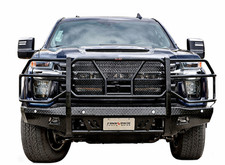 Frontier Grille Guard Frame Mount Black Fits 20202026 Chevy Silverado 2500 Hd