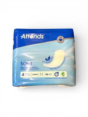 Attends Soft 4 Super Einlagen 3x 46 Stück Packung