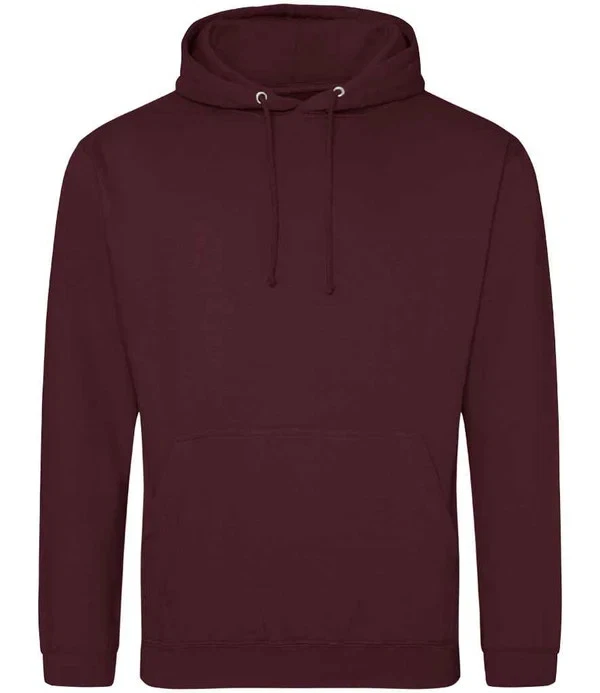 Personalised Custom Just Hoods Awdis College Hoodie Your Text Pullover Jumper