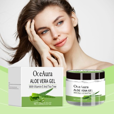 OceAura Tea Tree Aloe Vera Gel Firming And Cleansing Skin Aloe Vera Gel