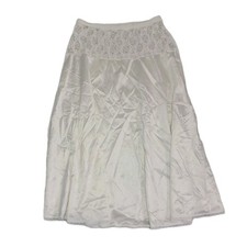 Bestform Nylon Half Slip Skirt Small Flare Lace Top Antron Vintage 1257 White