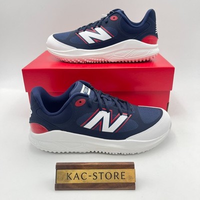 New Balance Fresh Foam 3000V7 Turf Trainer White Red T3000RB7 Men's Size oki02