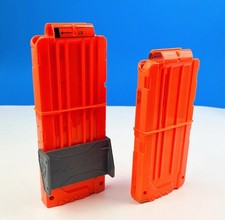 Nerf 12 and 10 Round Foam Dart Magazine Clips Lot of Two 2 N- Strike Elite
