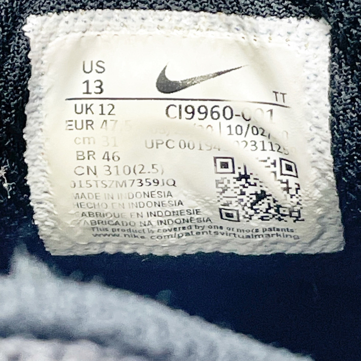 Size 13 - Nike Flex Experience Run 10 Black Dark Smoke Grey Size 13 - Nike Flex Experience Run 10 Black Dark Smoke Grey