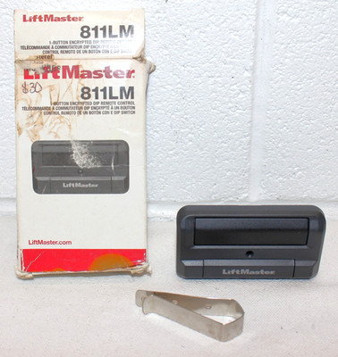 GENUINE LiftMaster 811L 12 Code Switch Gate/Door Opener Remote Control NEW!