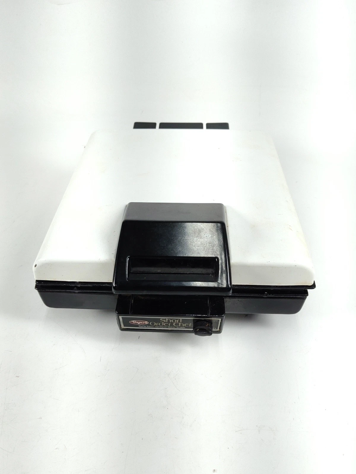 VTG Dazey Short Order Chef Panini Sandwich Maker Waffle Baker Griddle
