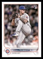 2022 Topps Update Ethan Roberts #US256 RC Chicago Cubs