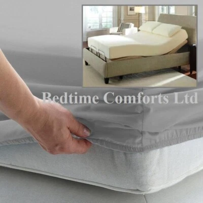 BEDTIME COMFORTS LTD 4' x 6 '6 ELECTRIC BED SMALL DOUBLE FITTED SHEET 48 x 78 High Quality Material .