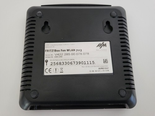 AVM FRITZ!Box Fon WLAN 7113 (ohne Netzteil) - Bild 3 von 3