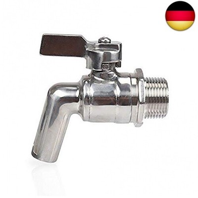 JOKBEN Keg Wasserhahn, Merrday Edelstahl Bier Wasserhahn 200PSI Für Homebrew 