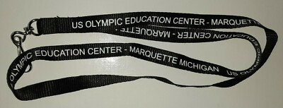US Olympic Education Center Marquette Michigan Schlüsselband Lanyard NEU (M30)