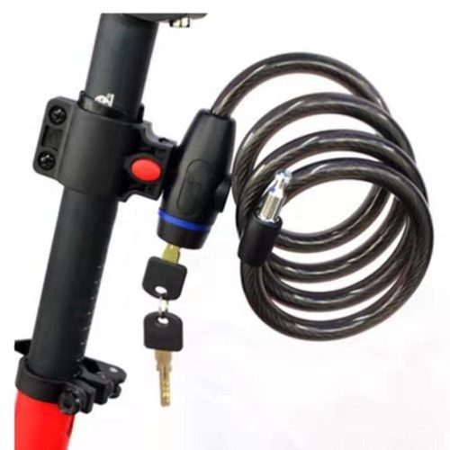Bike Lock Anti-theft Mtb Bike Steel Wire Chain Lock Motorcycle Safety Padlock