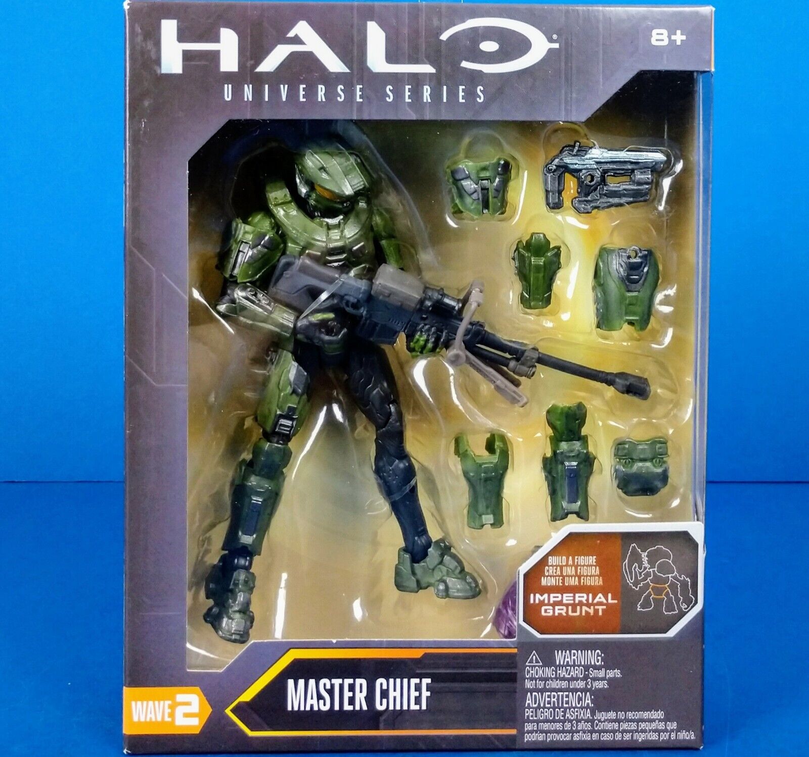 Mattel Halo Universe Series Master Chief Wave 2 - Sealed Boxed Action Figure