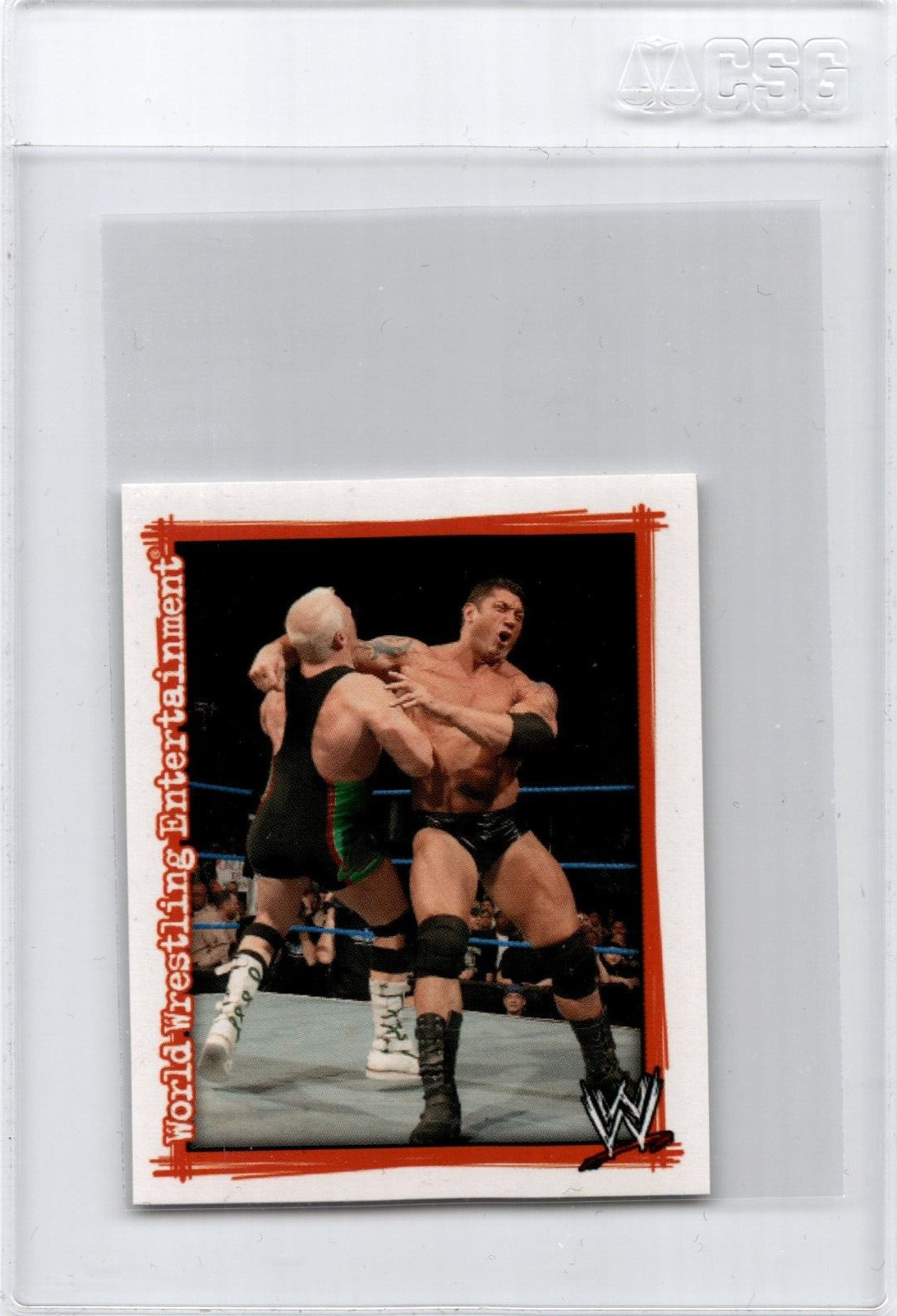 2007 Topps WWE Stickers  Batista #71