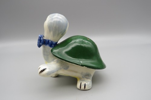 Vtg. Anthropomorohic Blue/Green Turtle Salt/Pepper Shaker Kitchy RARE 1950s - Picture 4 of 23