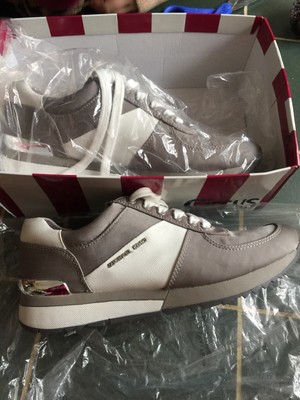 michael kors glitter tennis shoes