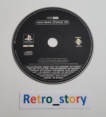 PS1 - Euro Demo 48 (La Momie, Bugs Bunny Et Taz) - CD Démo - PAL - Bon état