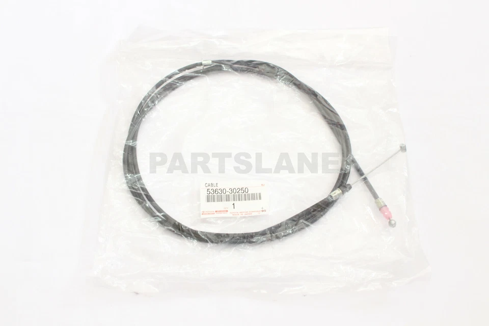 Cable de liberación de control de bloqueo de capó OEM Lexus GS300 GS400 GS430 53630-30250 Foto 4 de 4