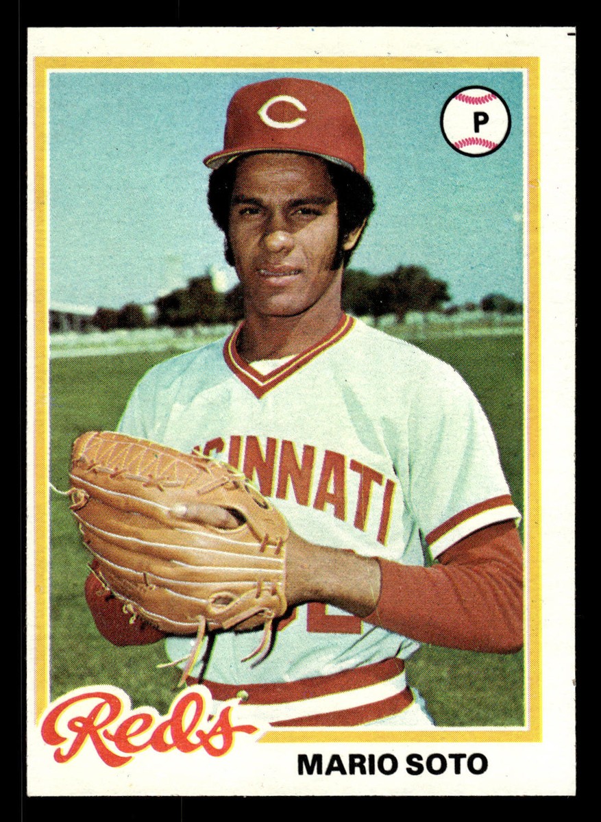 STORE SOL  Mario Soto 1978 Topps #427 Rookie Cincinnati Reds | eBay