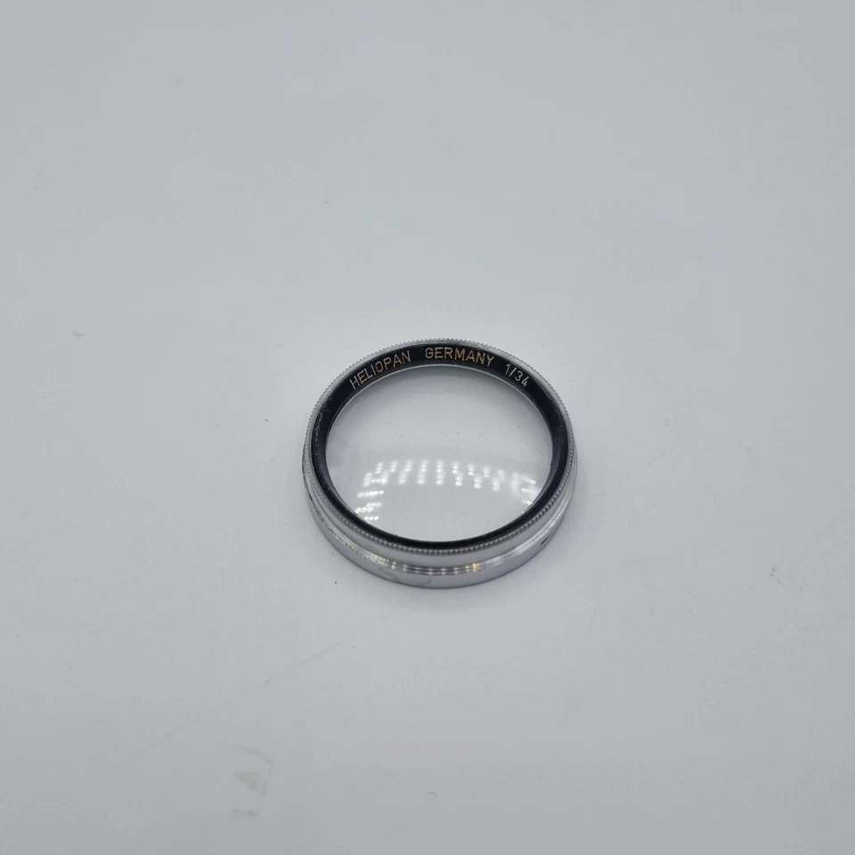 Heliopan 1/34 close up lens filter vintage push on genuine #103 - Image 2 of 3