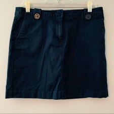 Women s Vineyard Vines blue cotton straight skirt size 8