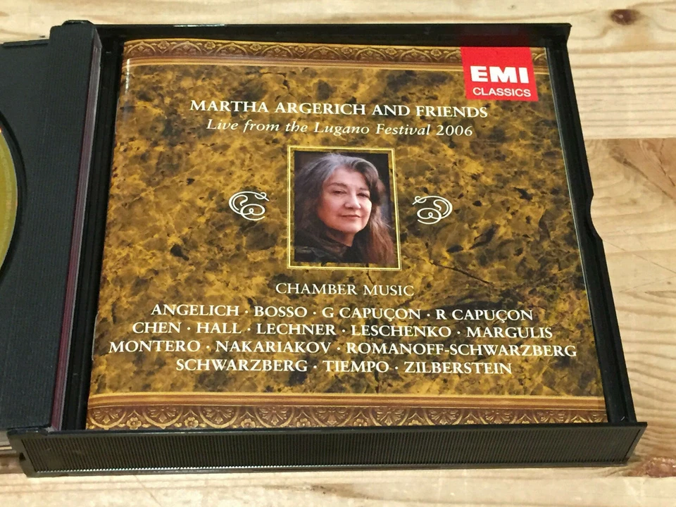 Signed by GABRIELA MONTERO Martha Argerich Lugano Festival 2006 EMI CLASSICS 3CD - Bild 3 von 4