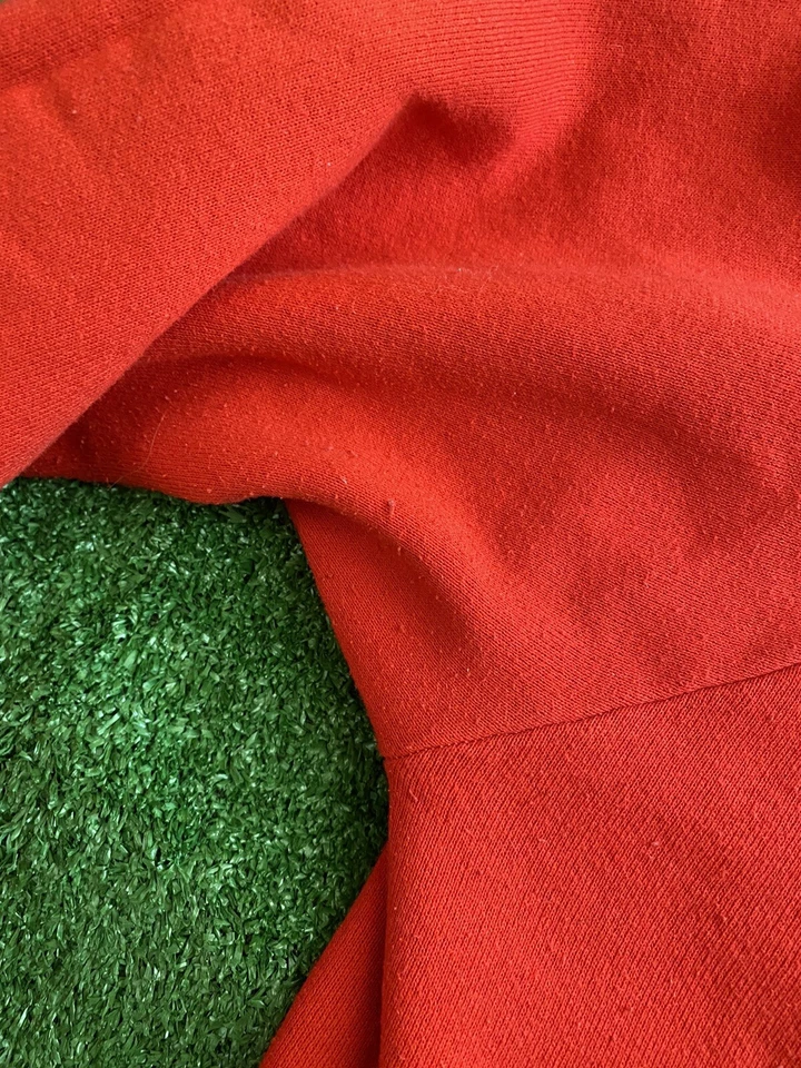 VTG 90s Fruit of the Loom Large Red Snow Goose Ugly Christmas Sweatshirt GUC - Image 4 of 4