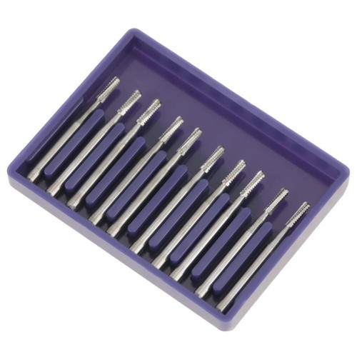 Dental Tungsten Carbide Steel Burs FG Drills Round Pear Taper Fissure Cutter - Picture 271 of 328