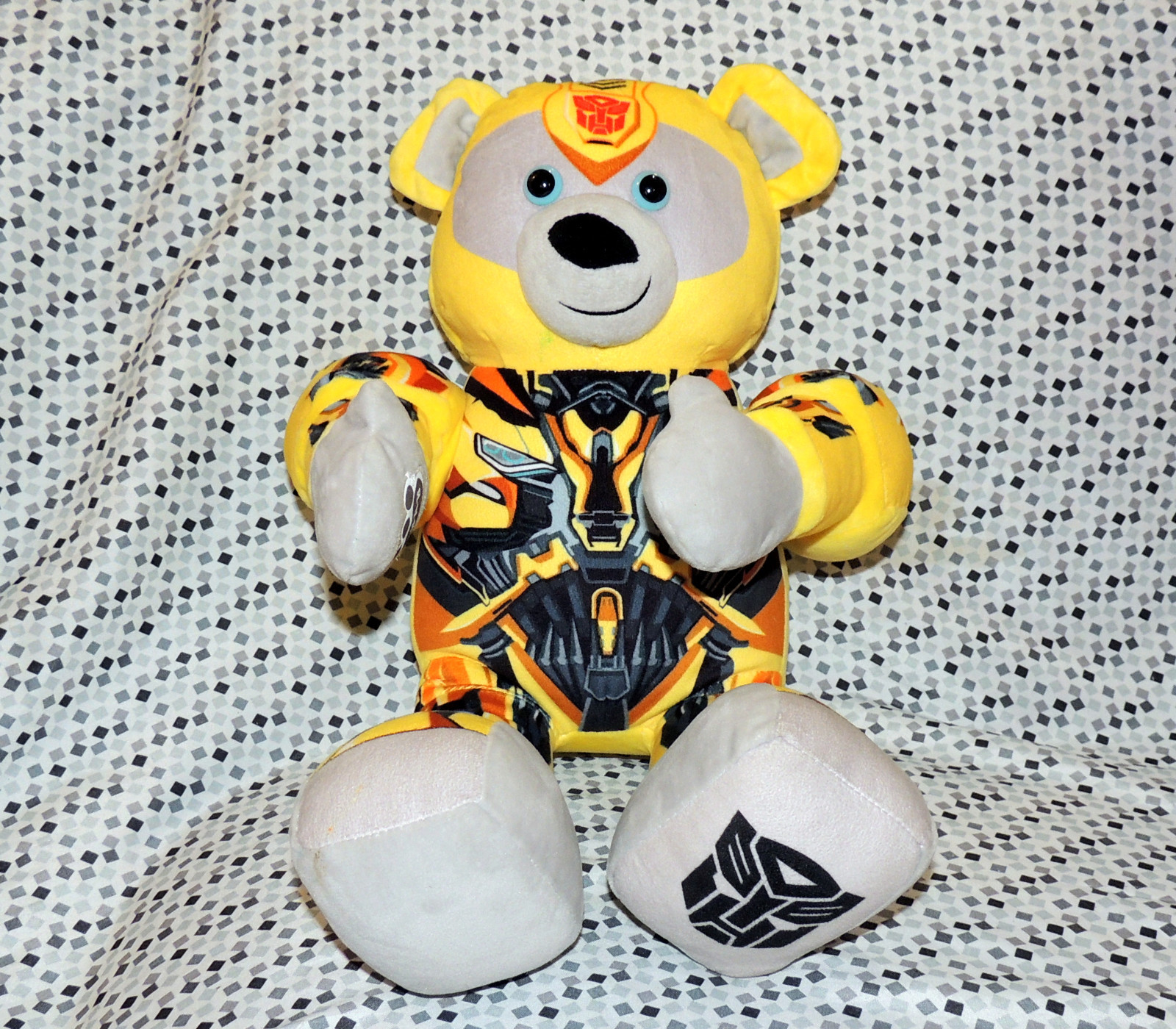 bumblebee transformer teddy bear