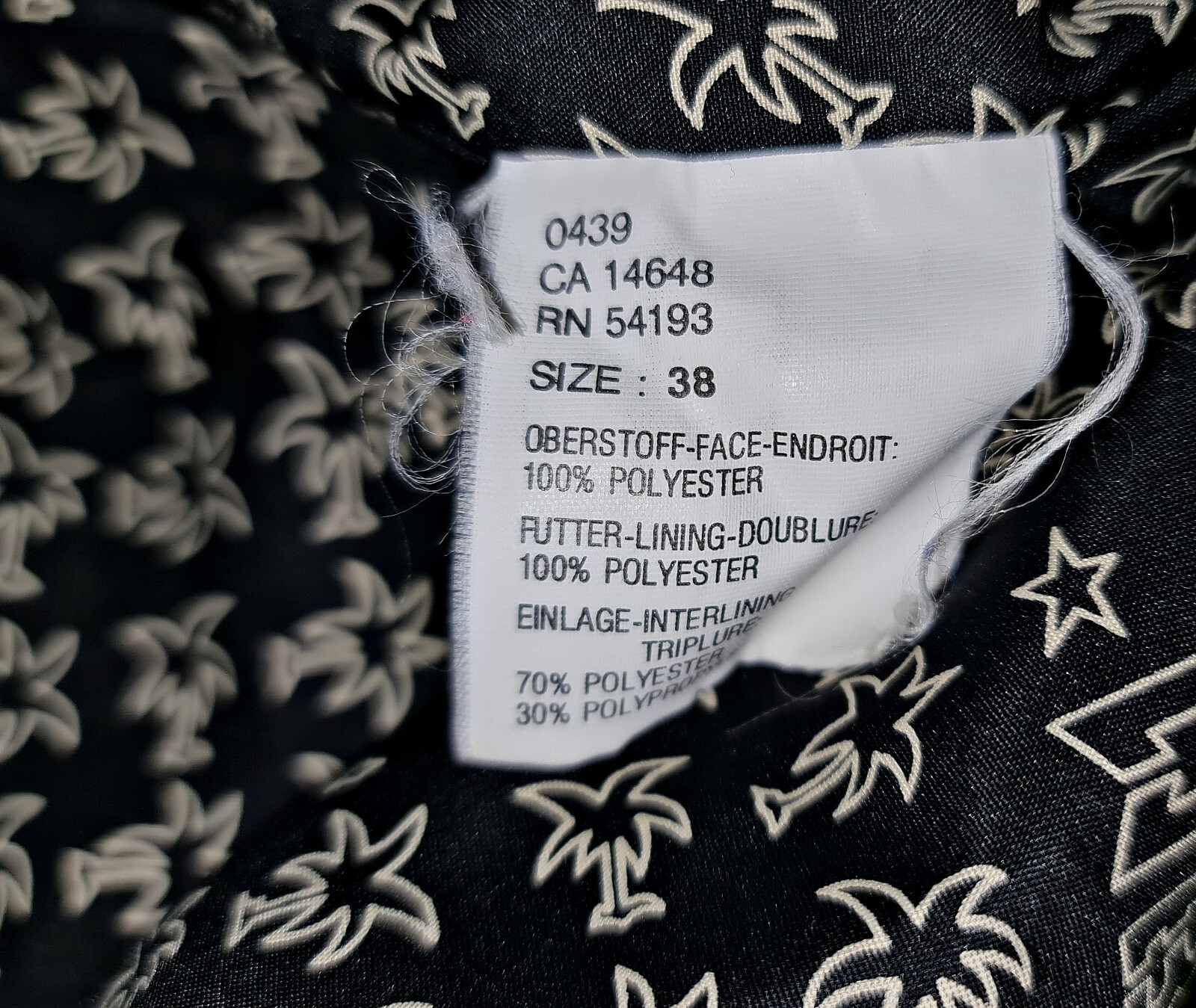 JACKET GERMANY VINTAGE AUTHENTIC BOGNER BLACK  WOMENS PARCA COAT US 10 EU 38 image 9