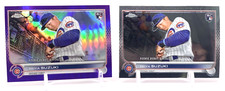 2022 Topps Chrome Update Purple Seiya Suzuki - Rookie Debut #USC144 + Base RC!!