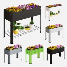 Raised Garden Bed Outdoor Patio Planter Box Elevated Flower Vega Grow Stand