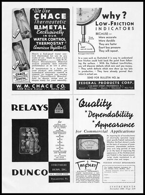 1936 Struthers Dunn Inc. Philadelphia Pennsylvania Dunco Relays Vintage Print Ad