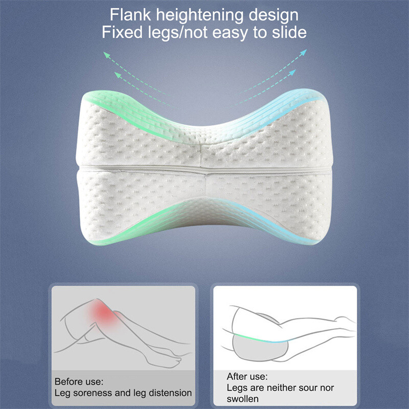 Back Hip Body Joint Pain Relief Thigh Pad Cushion Foam Memory Cotton Leg Pillow eBay