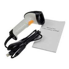 LETTORE DI CODICI A BARRE PISTOLA LASER BARCODE USB nuovo