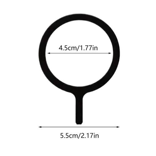 Étui de téléphone étui de téléphone magnétique autocollant magnétique feuille magnétique anneau fort sans fil - Photo 8 sur 14