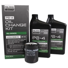 Polaris 2202166 Oil Change Kit for 2010-2014 4x4 LE EPS EFI Ranger 800 Crew