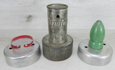 Lot of 3 Vtg Cookie Biscuit Donut Cutters w/R...