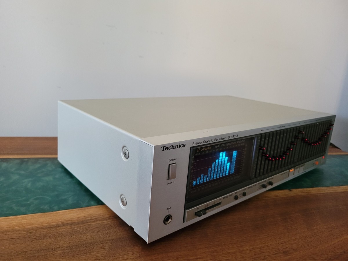 Technics SH 8055 Stereo Graphic Equalizer 12 Band/CH Vintage Technics SH 8055 Stereo Graphic Equalizer 12 Band/CH Vintage