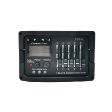 5 Band EQ Guital Preamp Pickup Amplifier Blend Tuner TEQ-5 LCD Screen Equalizer