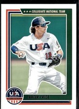 2022 Panini USA Baseball Stars & Stripes #36 Carter Trice