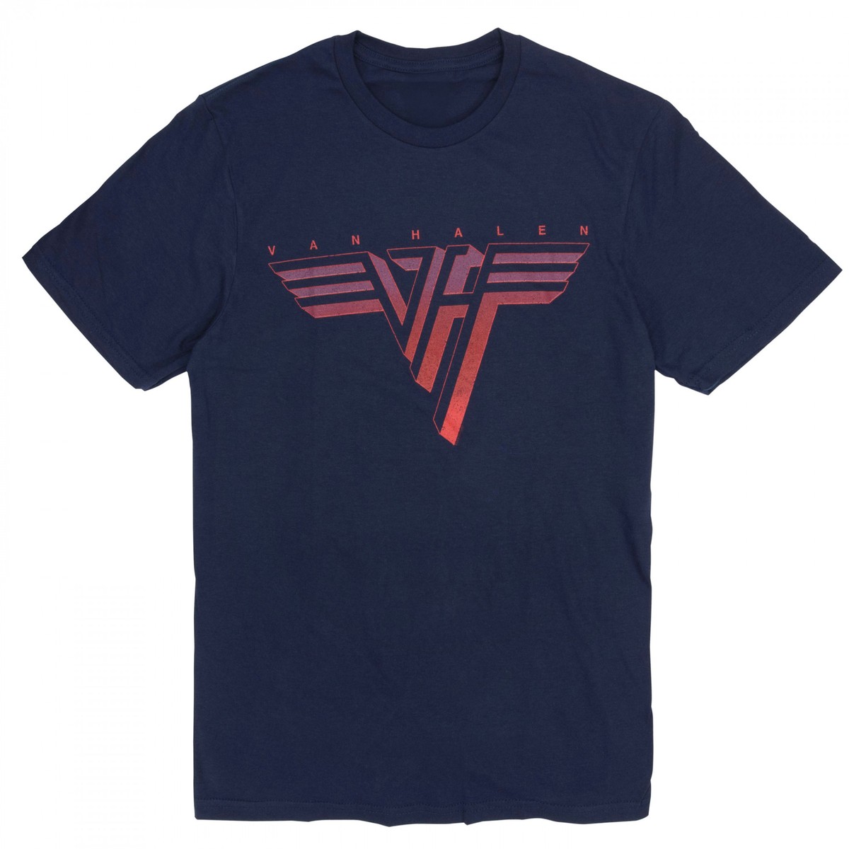 Van Halen Gradient Logo T-Shirt Blue | eBay