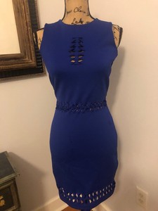 gianni bini purple dress