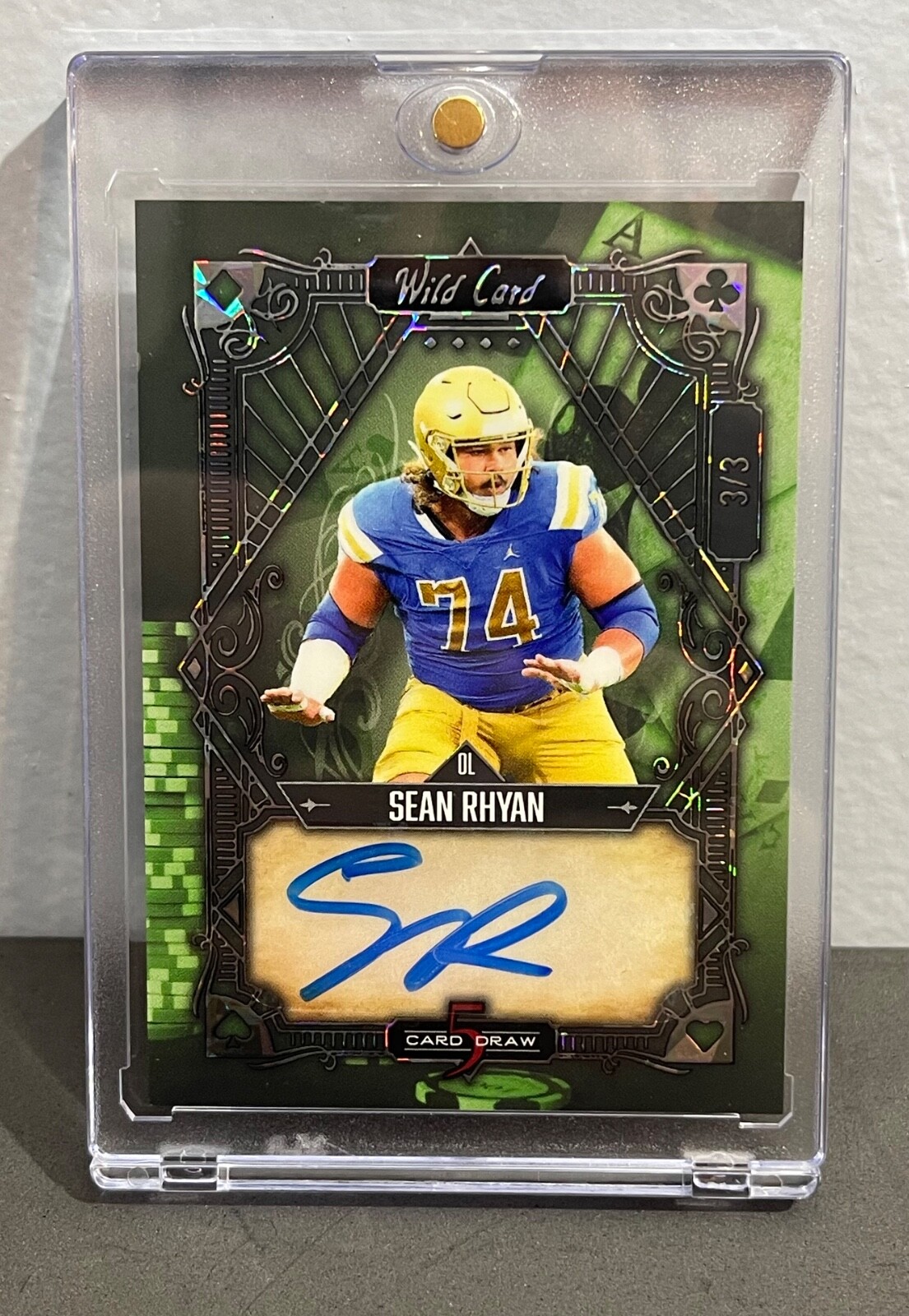 Sean Rhyan Wild Card 5 Card Draw Autographs #5CDCN43 Base